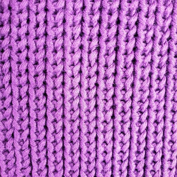 Talbots Cardigan Women's Size Small Petite Sp Purple Open Front Cardigan - Picture 4 of 7